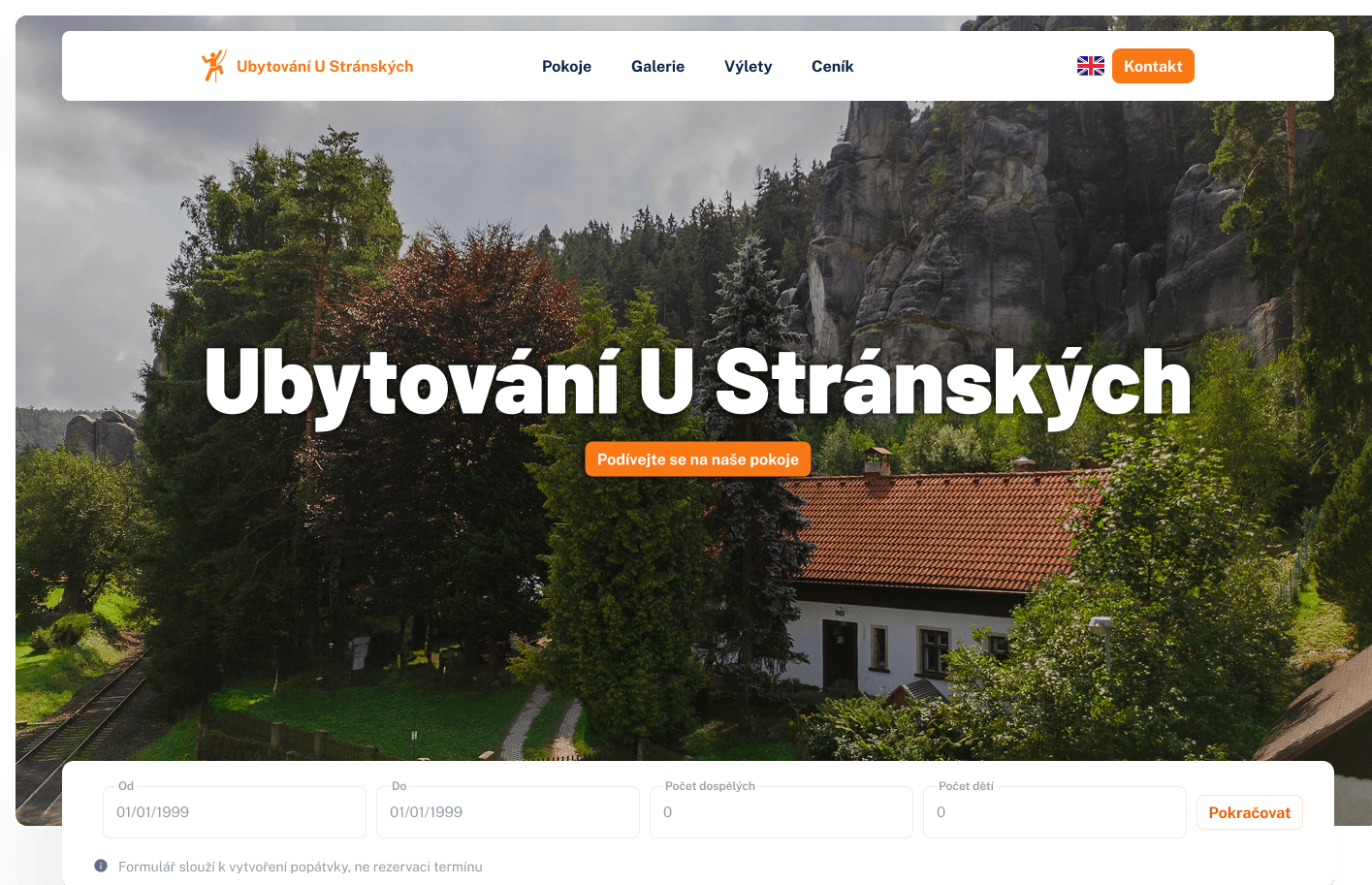 Ubytování U Stránských